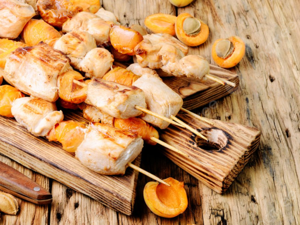 pngtree shish kebab with turkey meat photo picture image 2307786